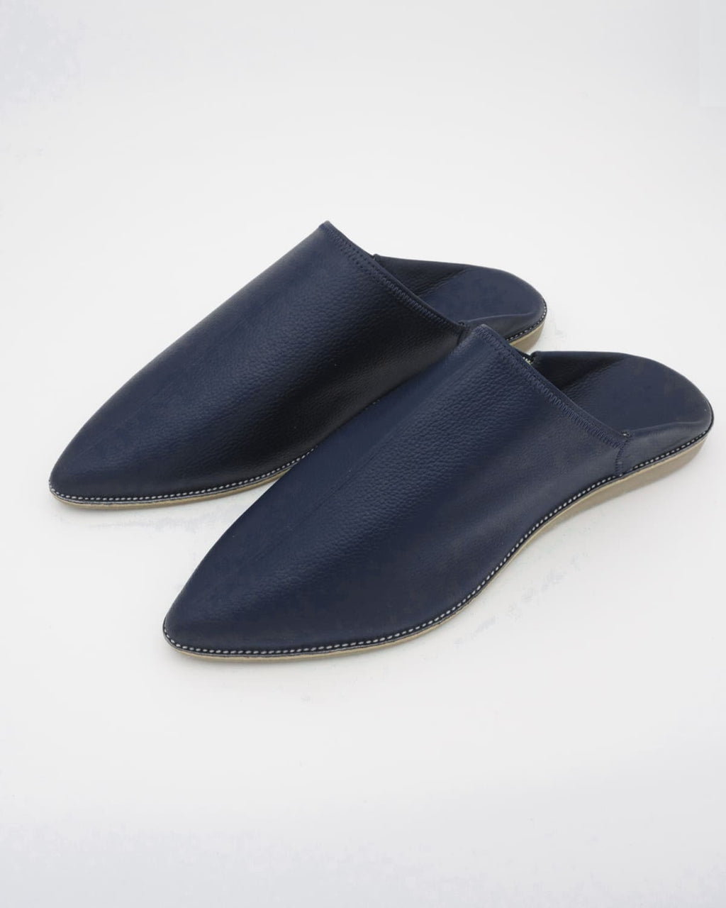 Babouches bleues premium