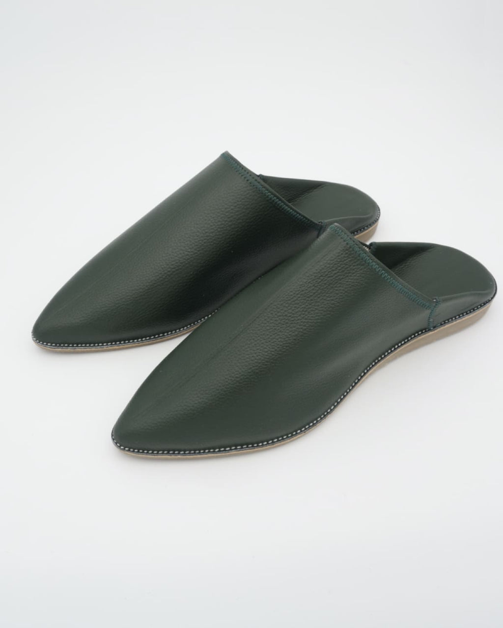 Babouches vertes premium