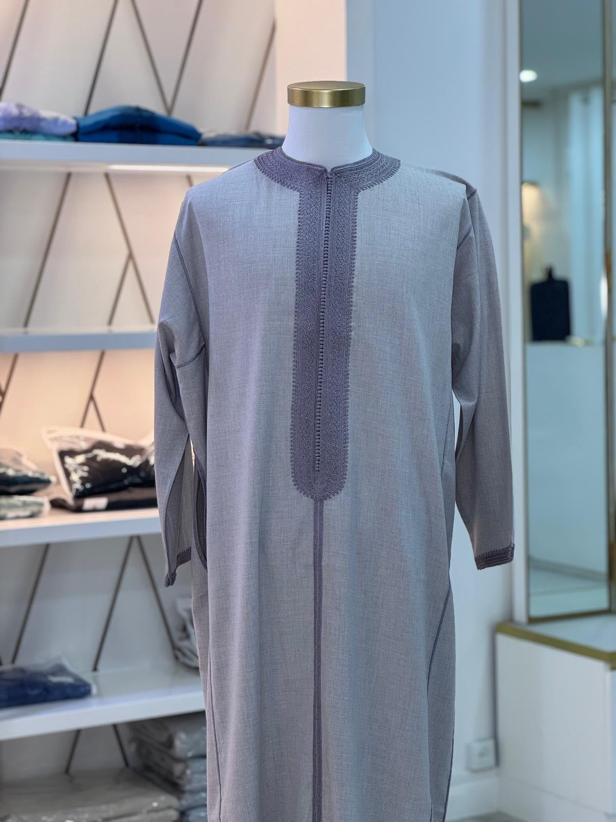 Caftan lavande Coton