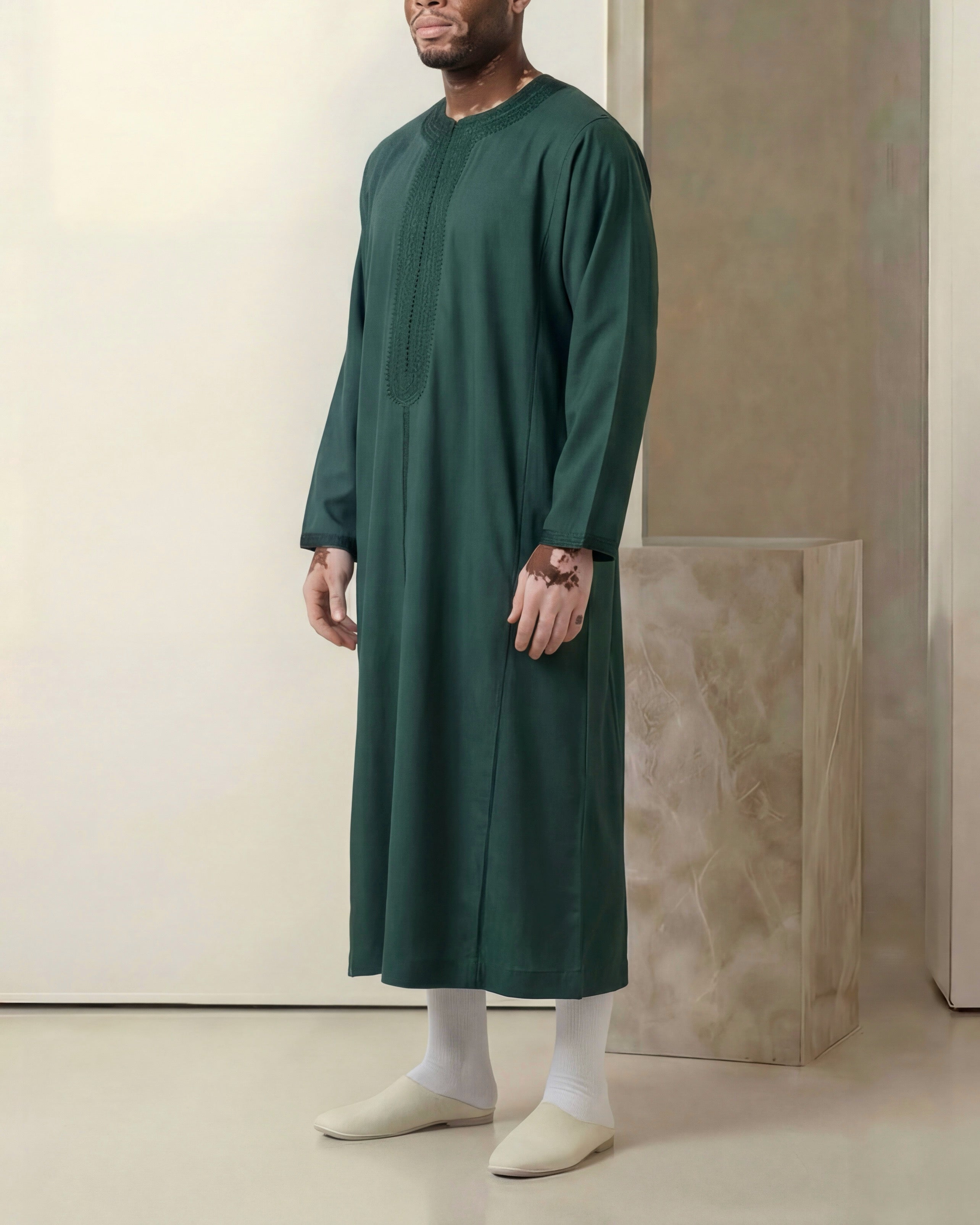 Caftan vert Mlifa