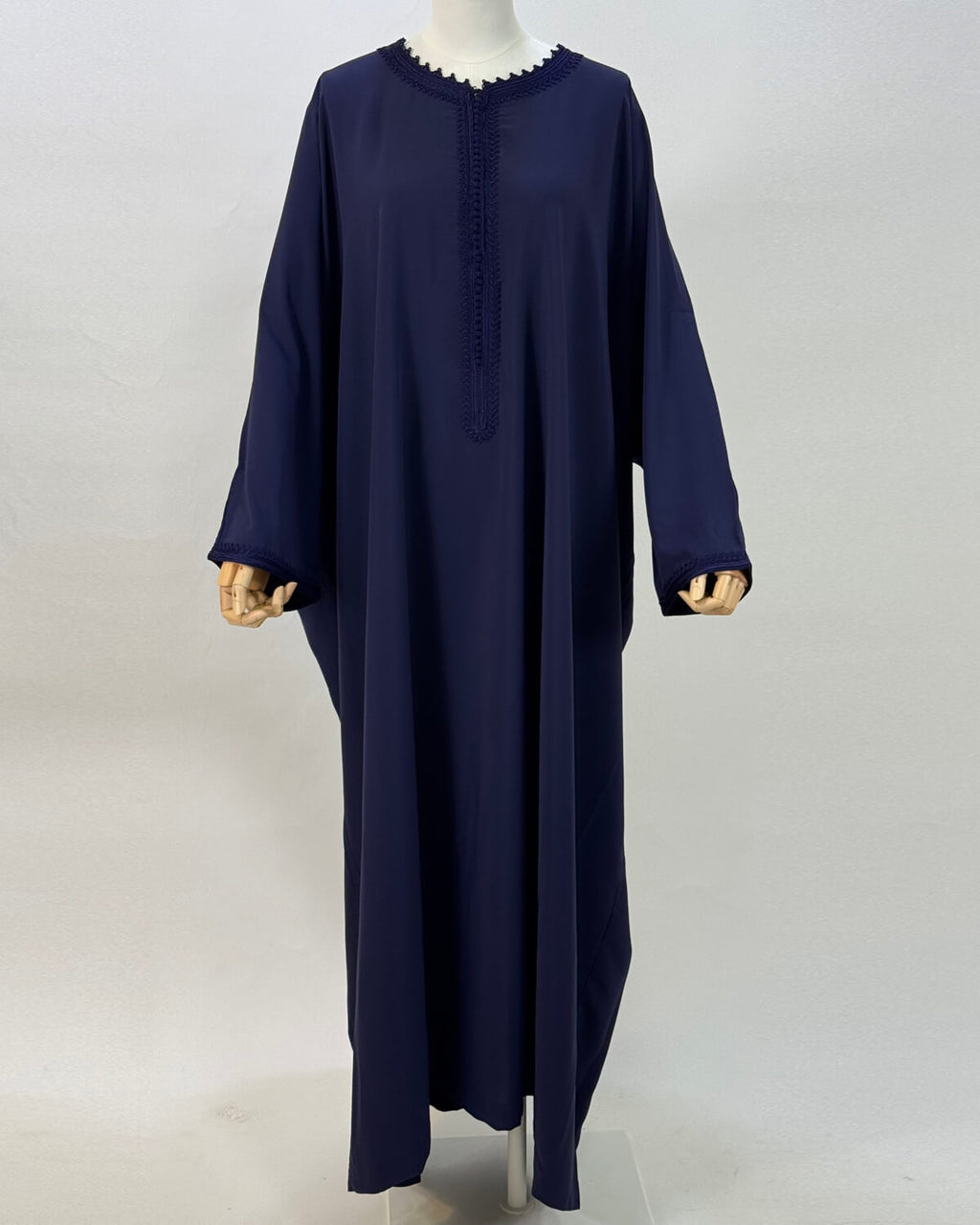 Abaya Coupe papillon Bleue