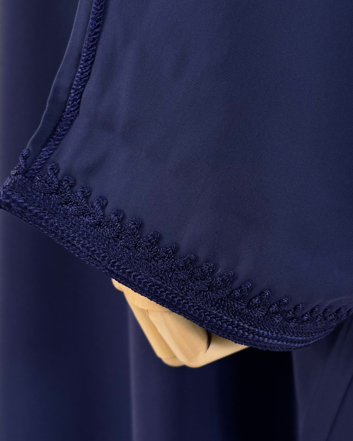 Abaya Coupe papillon Bleue