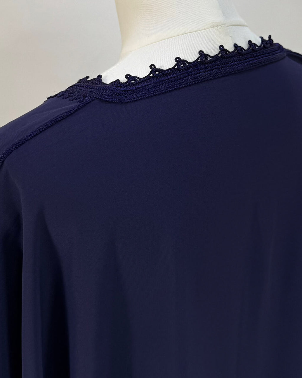 Abaya Coupe papillon Bleue