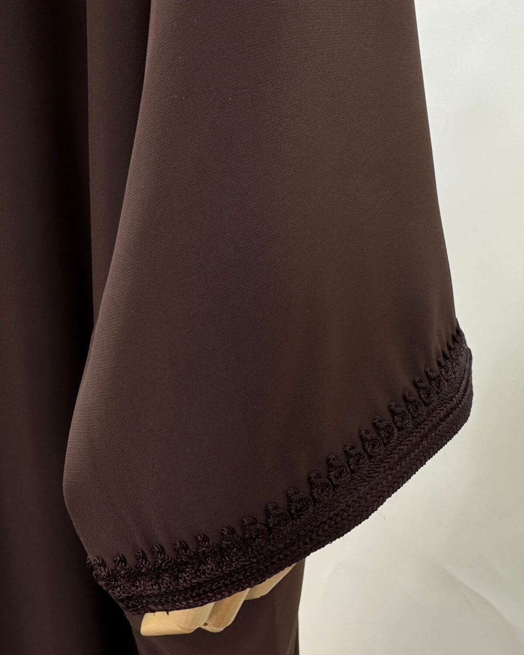 Abaya Coupe papillon Marron