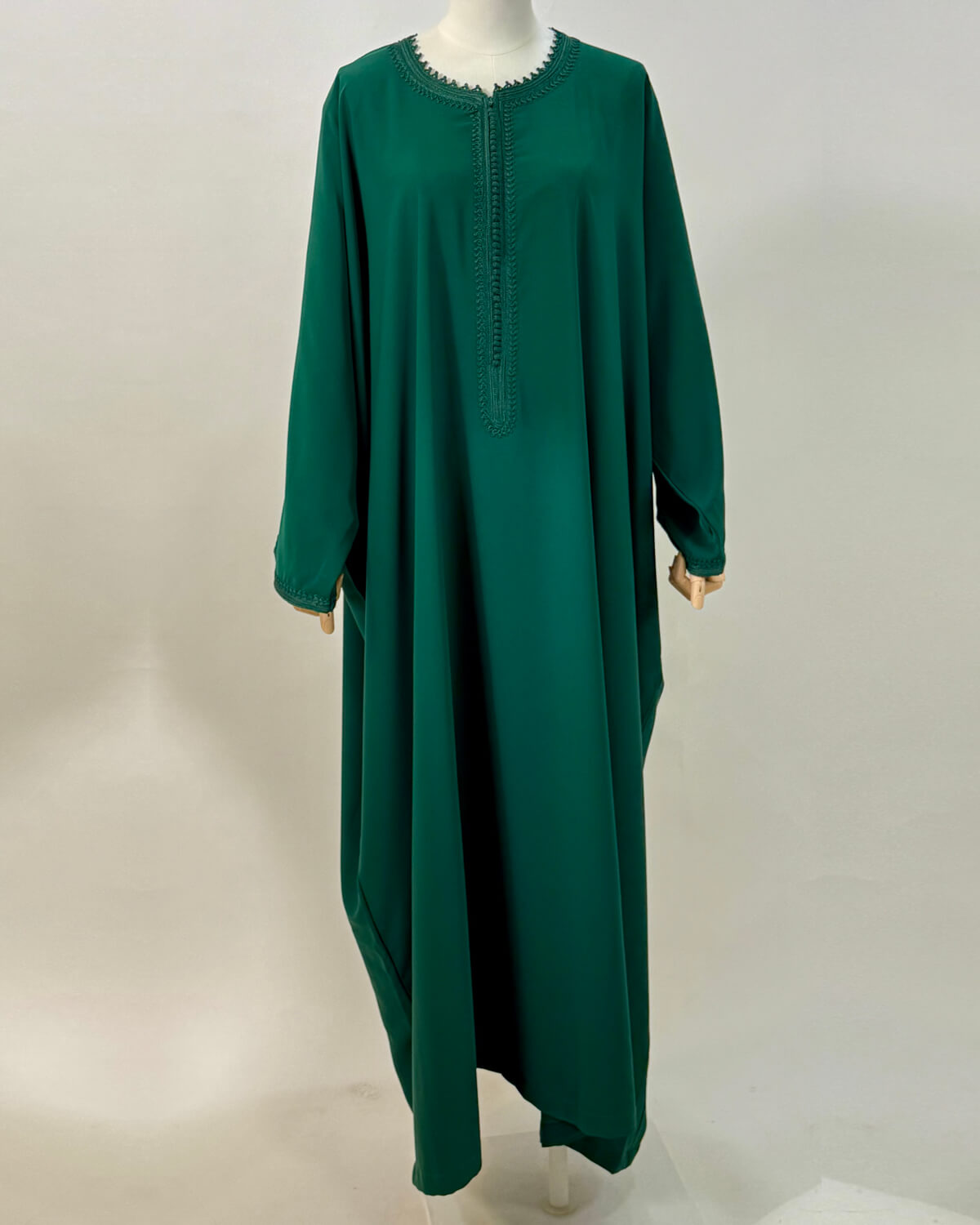 Abaya Coupe papillon Verte