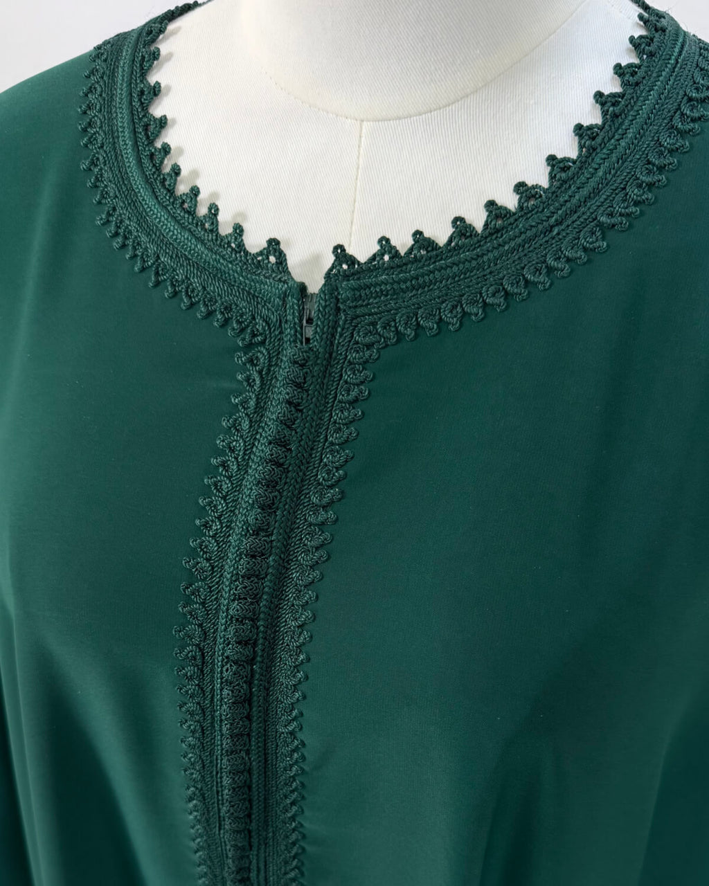 Abaya Coupe papillon Verte