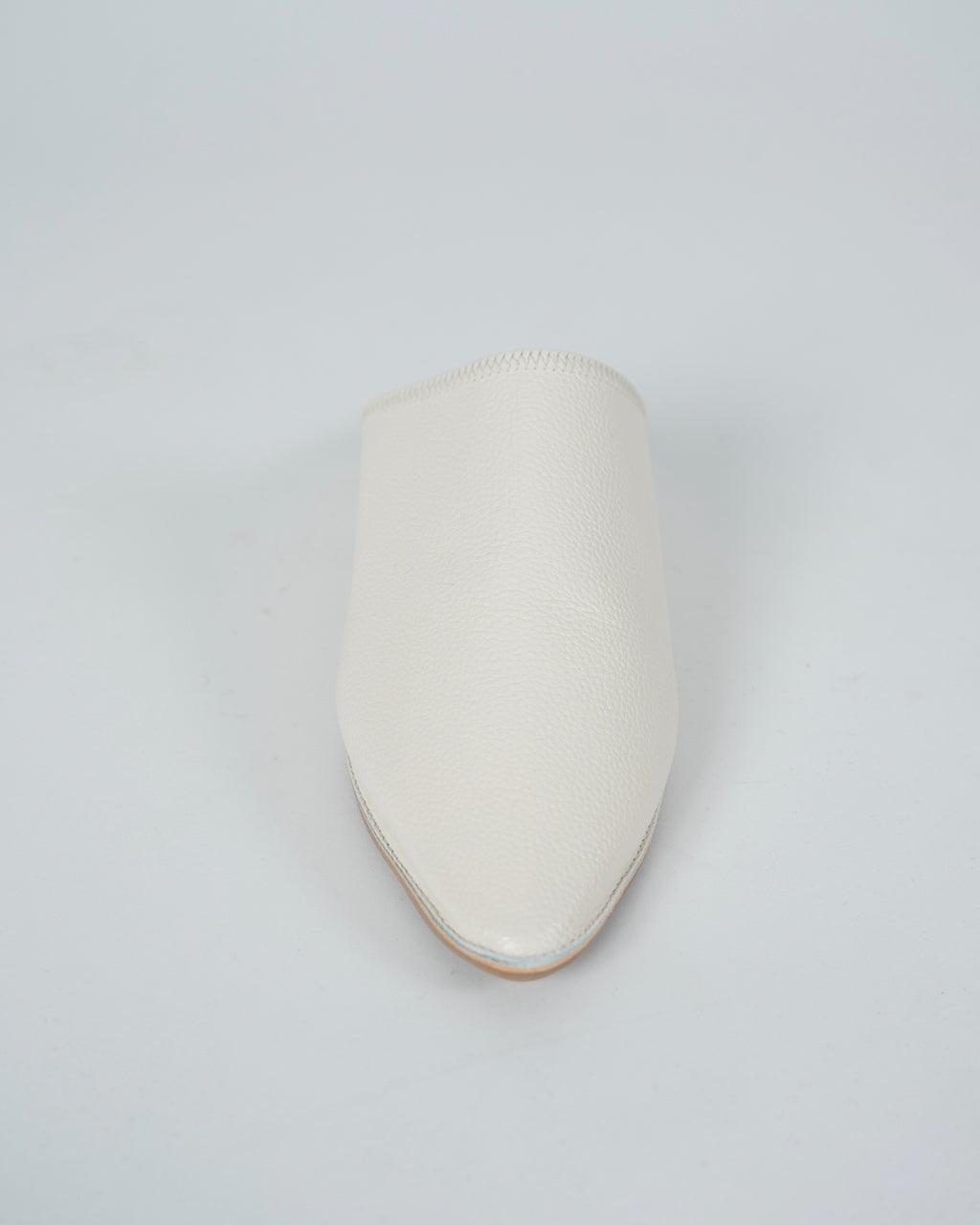 Babouches blanches ivoires premium