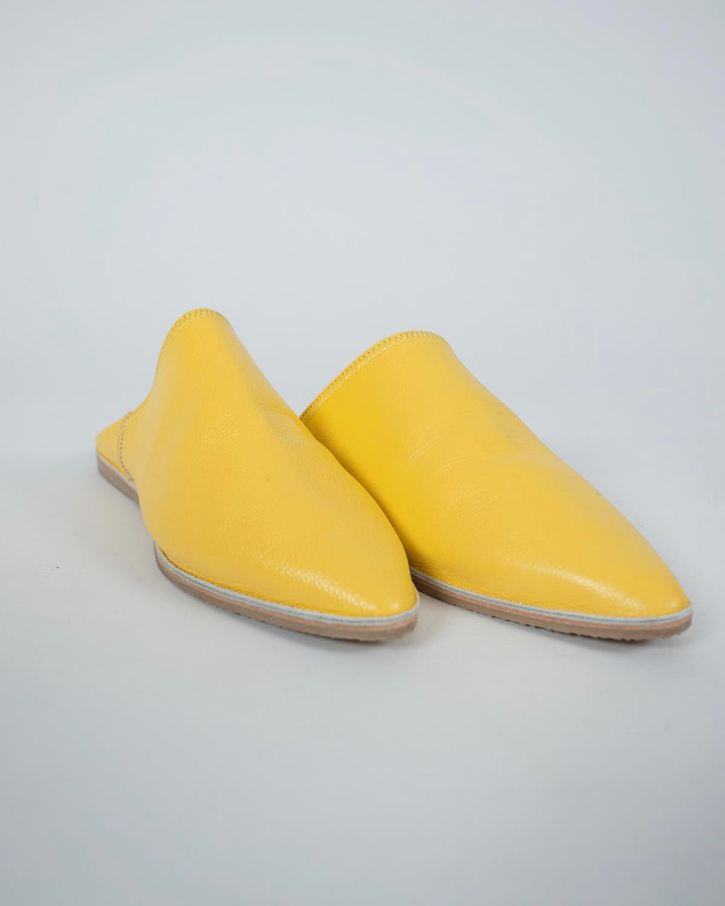 Babouches jaunes premium