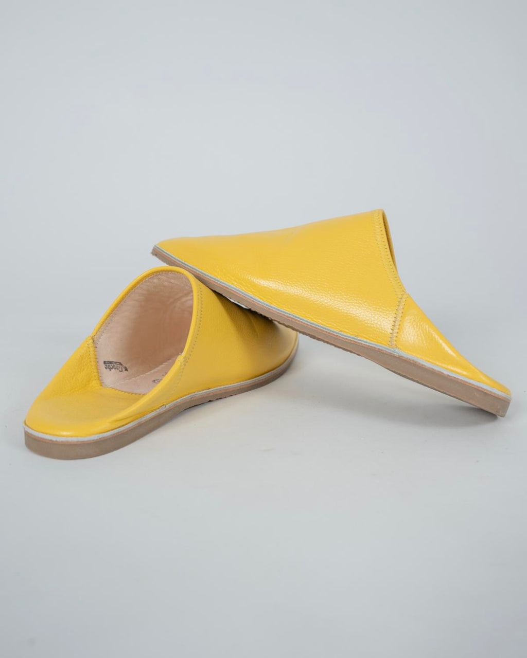 Babouches jaunes premium