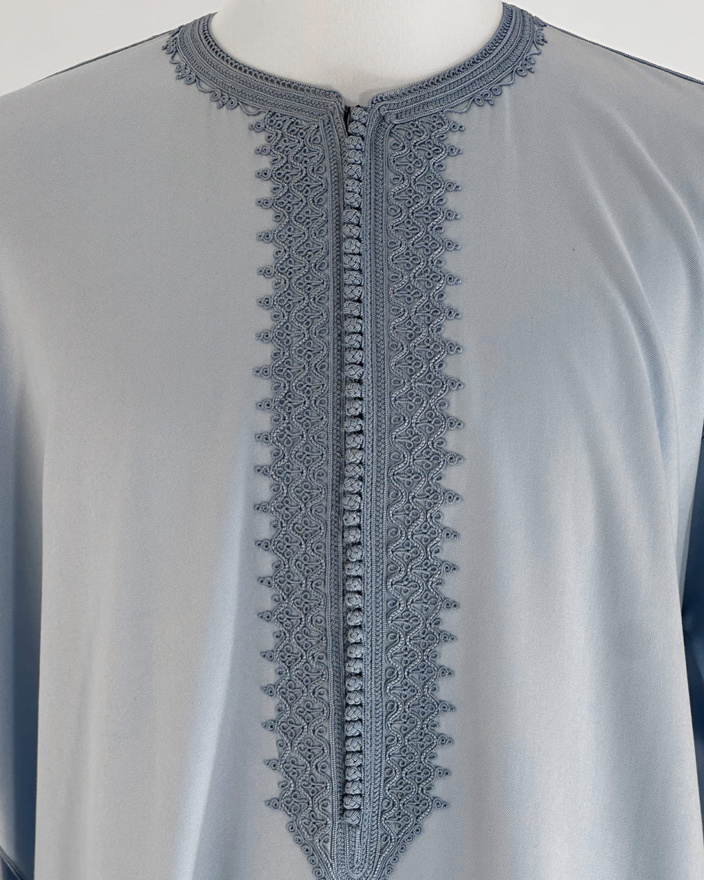 Caftan Premium bleu ciel