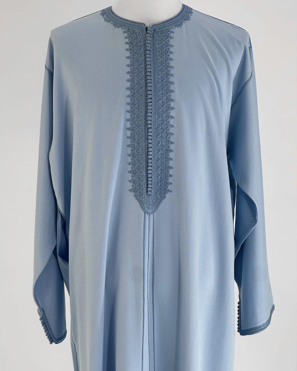 Caftan Premium bleu ciel