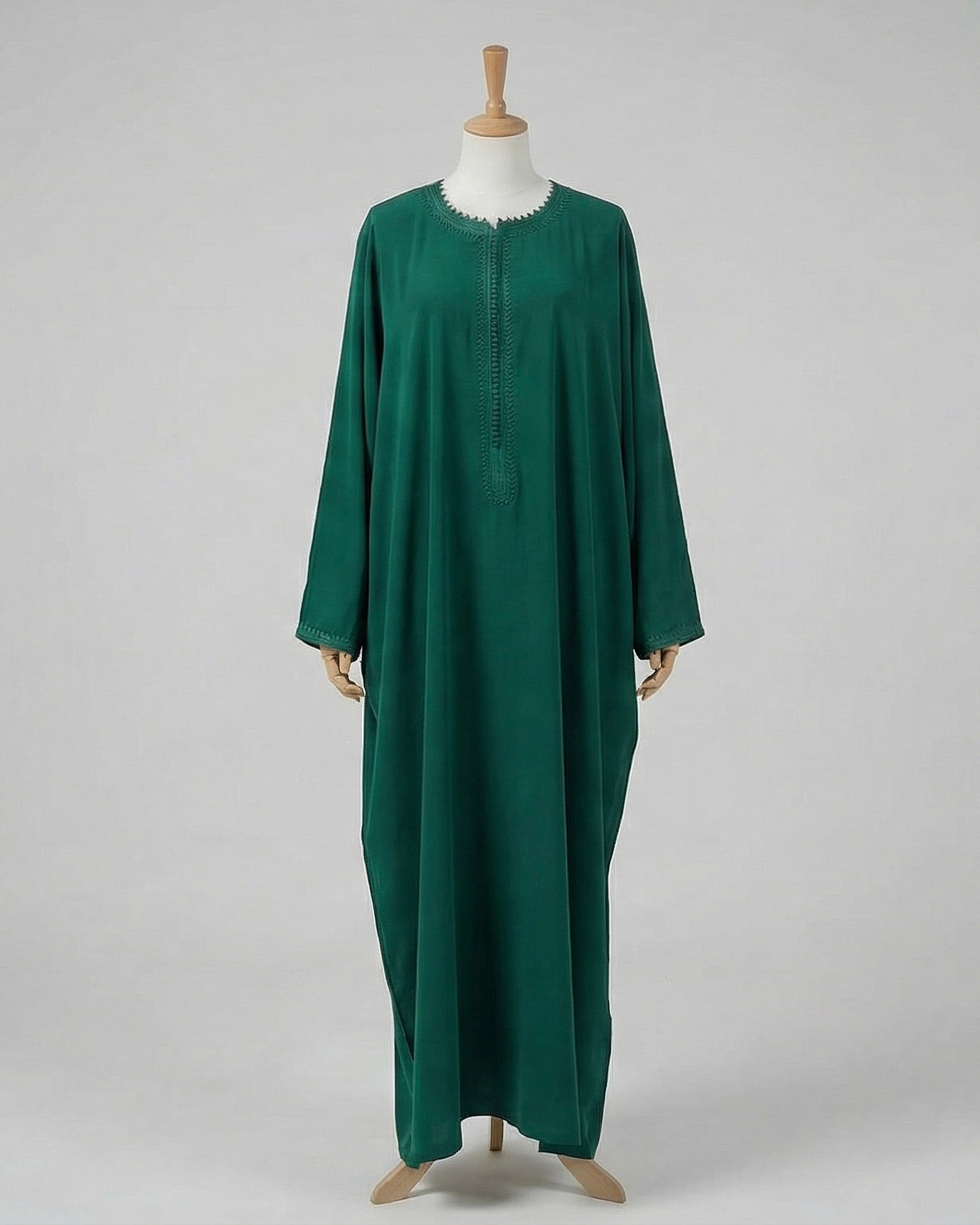 Abaya Coupe papillon Verte