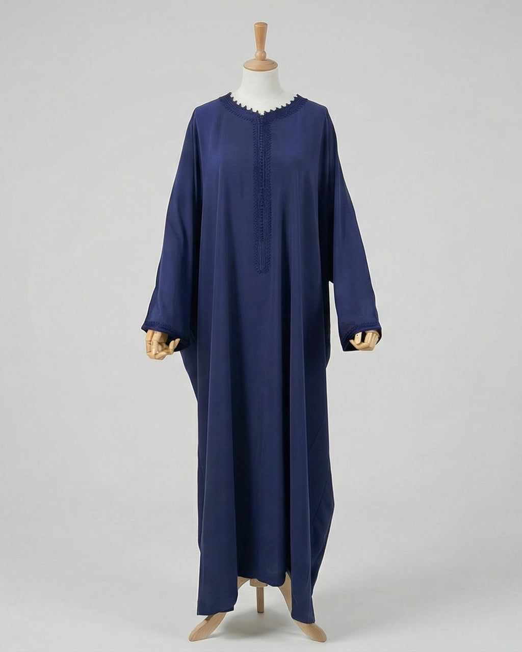 Abaya Coupe papillon Bleue