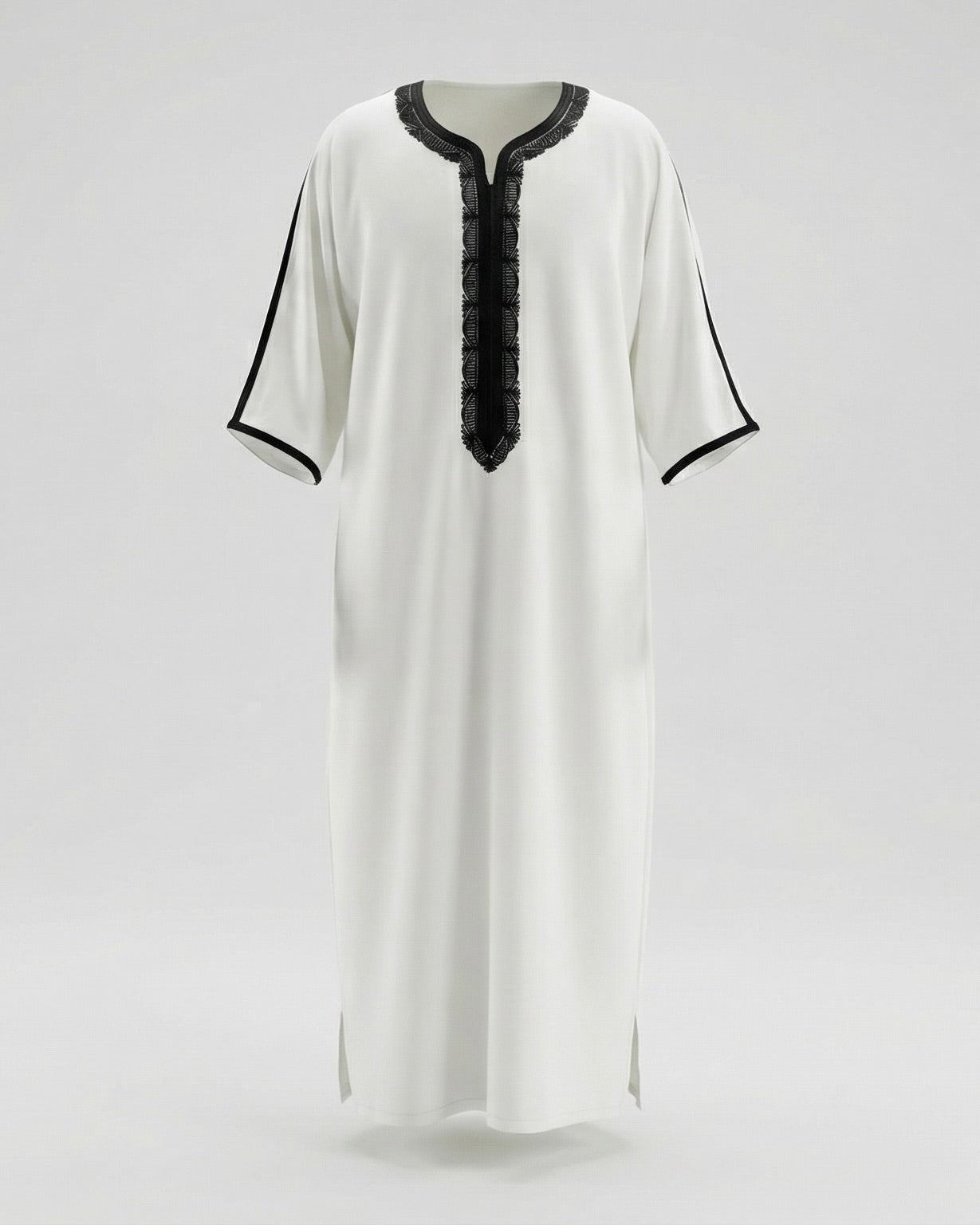 Gandoura Qayim Blanc & Bleu