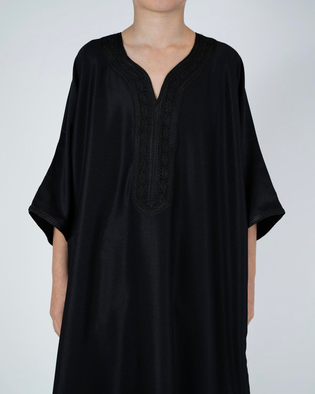Gandoura Qayim Noir Enfant