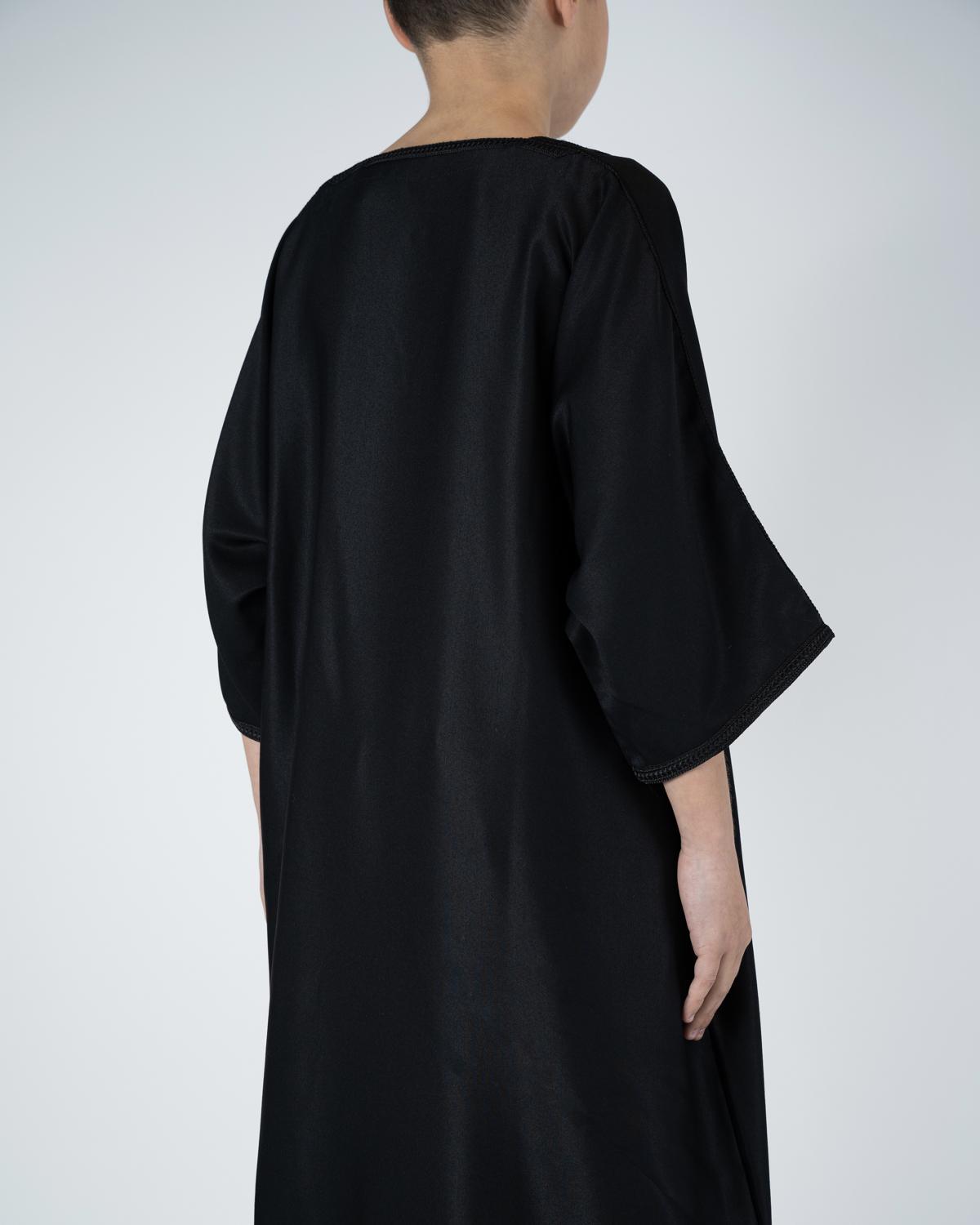 Gandoura Qayim Noir Enfant