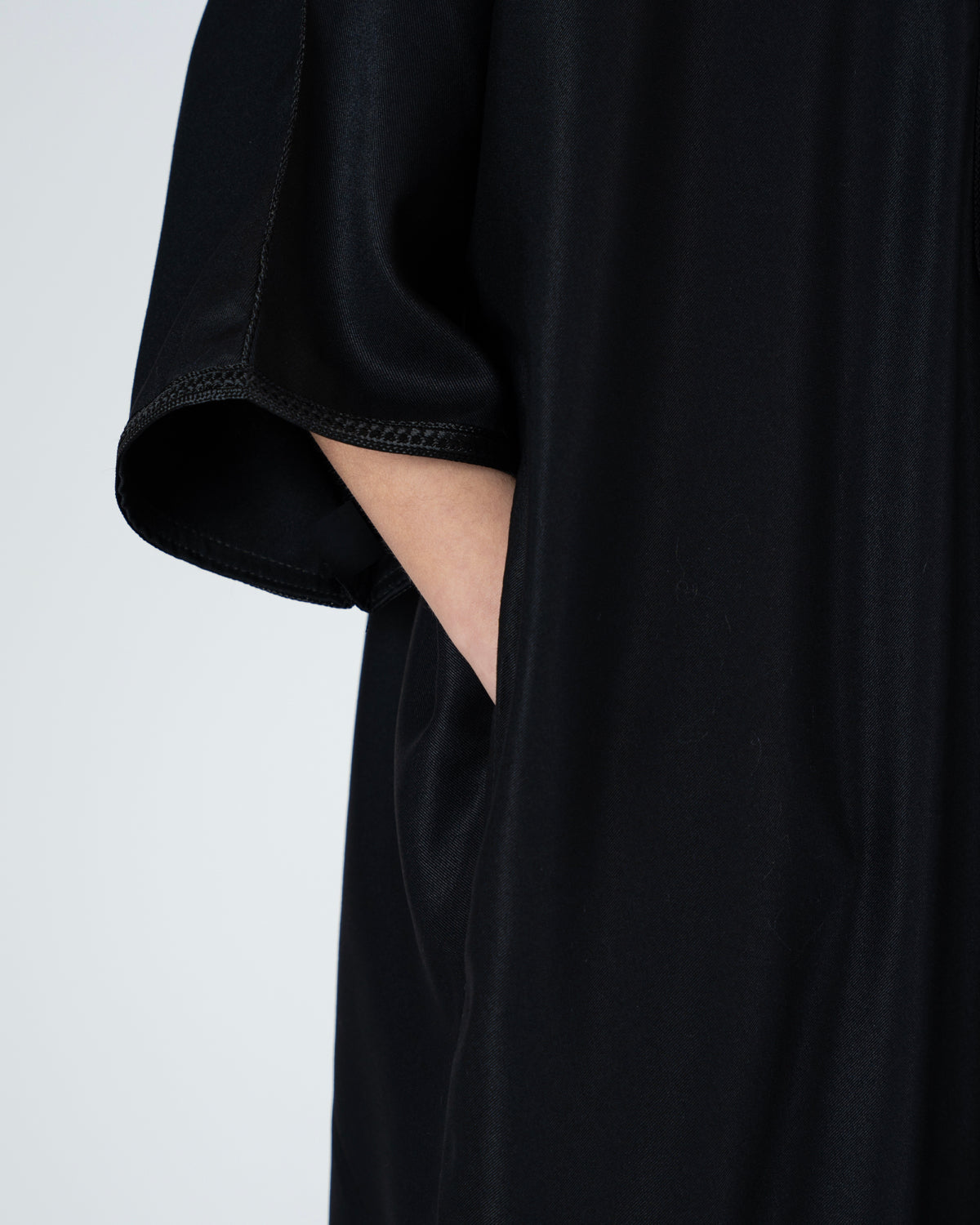 Gandoura Qayim Noir Enfant