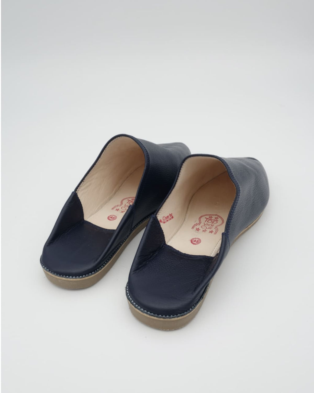 Babouches bleues premium