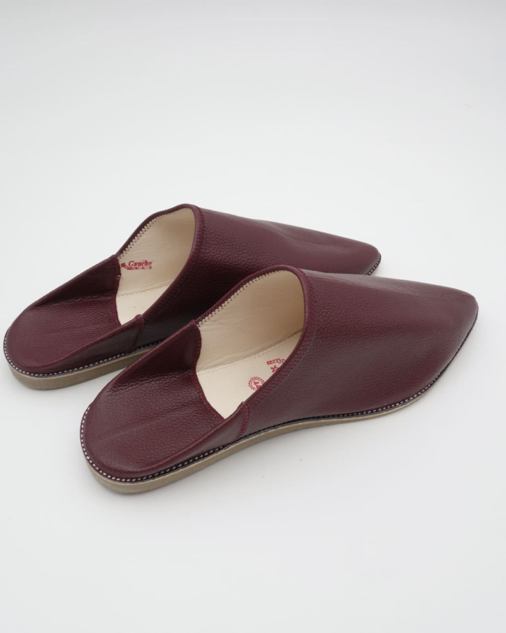 Babouches rouges premium
