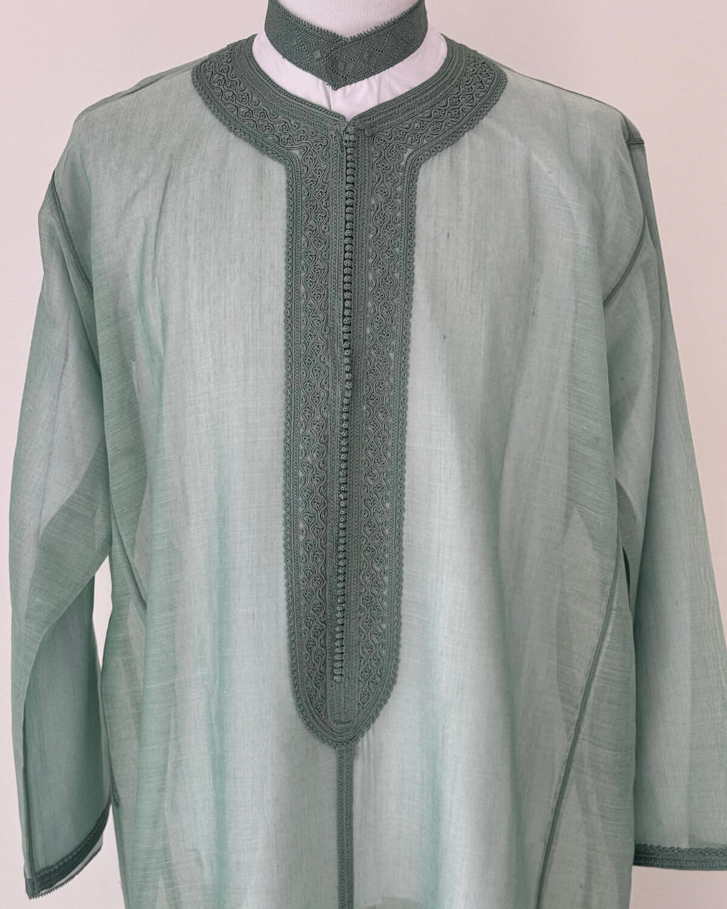 Caftan trois pieces Luxe Vert