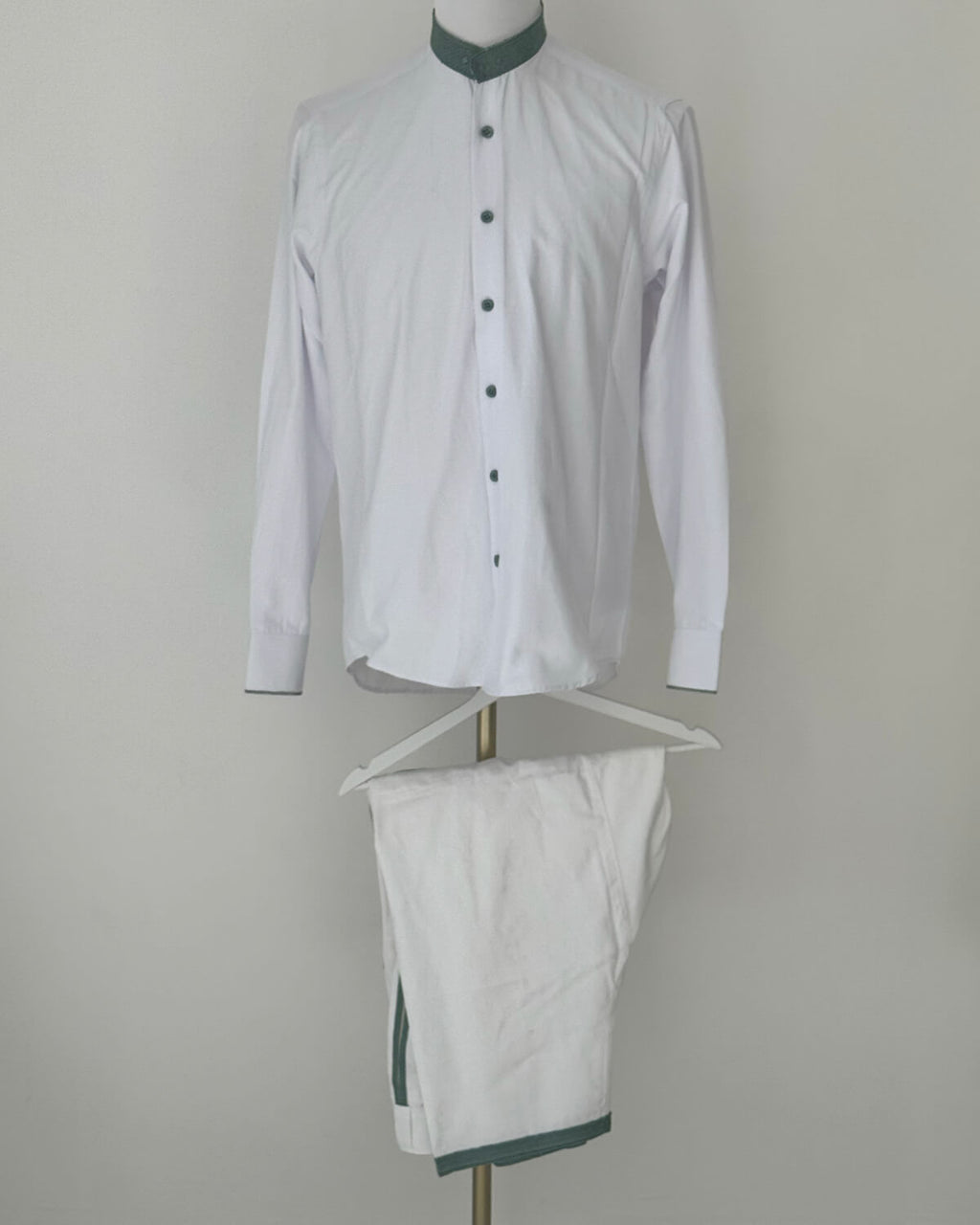 Caftan trois pieces Luxe Vert