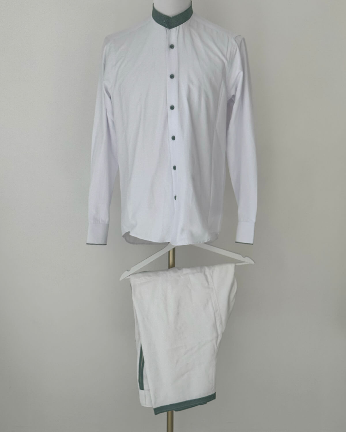 Caftan trois pieces Luxe Vert