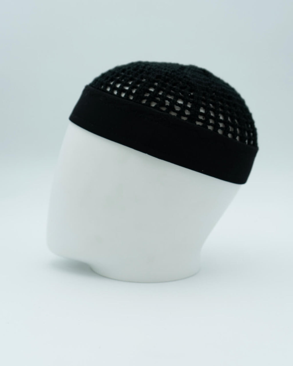 Chachiya Egypte avec bandeau tricot main Noire