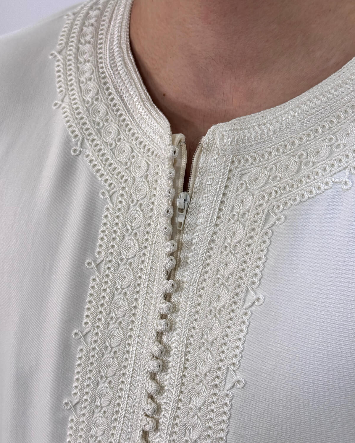 Gandoura Nadir Blanche