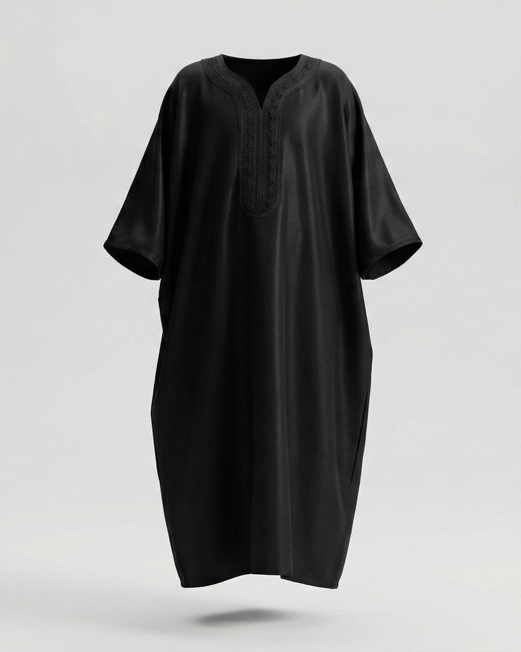 Gandoura Qayim Noir Enfant