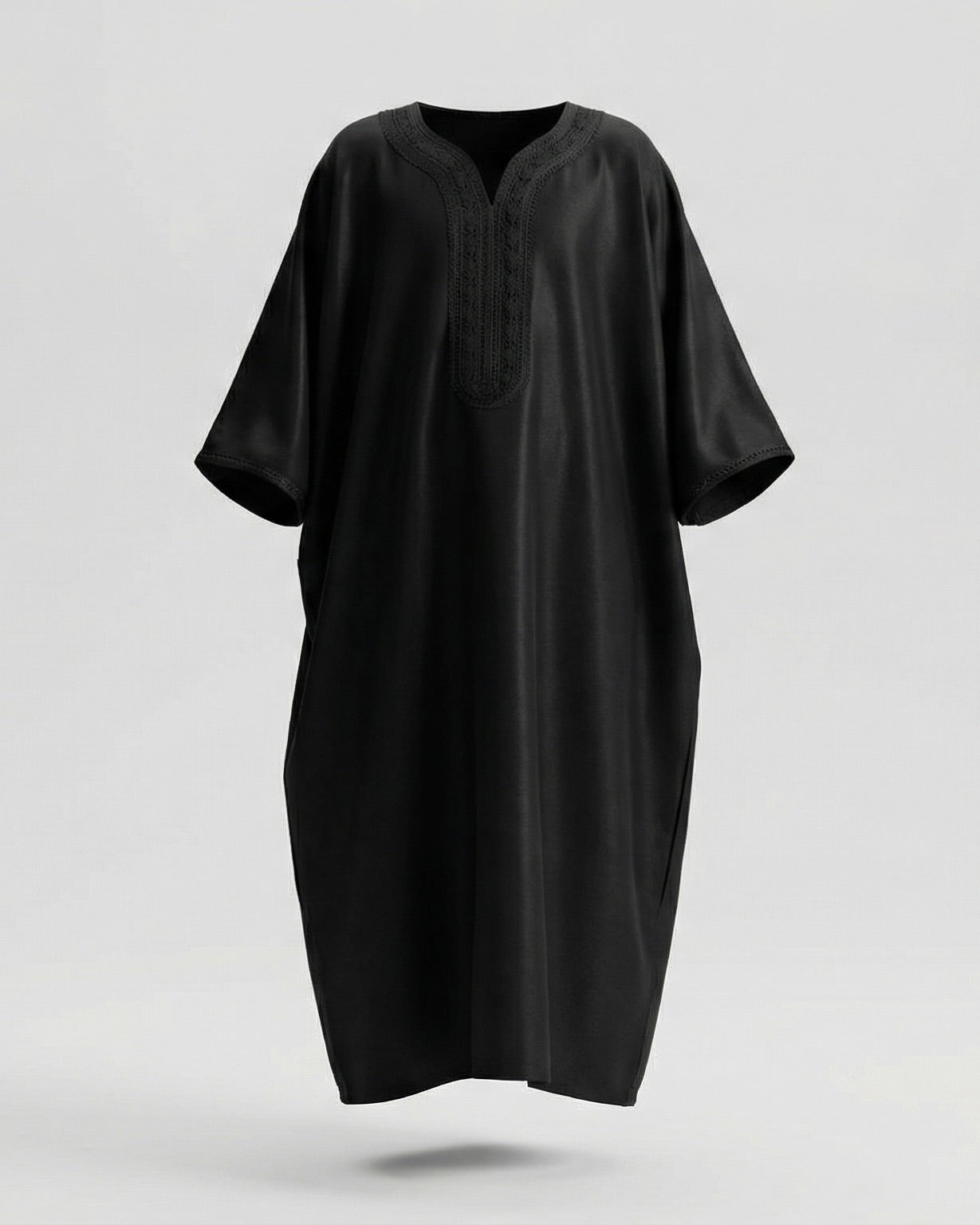 Gandoura Qayim Noir Enfant