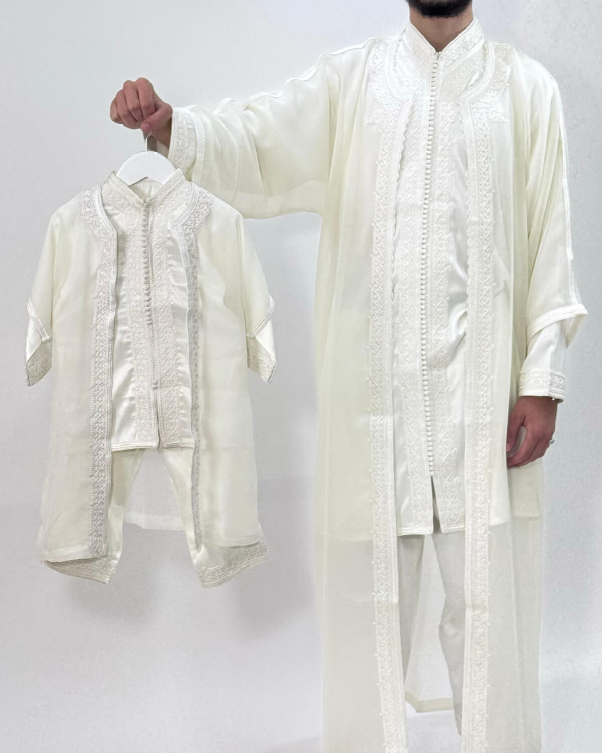 Jabador Enfant Suhayl 3 Pièces Blanc