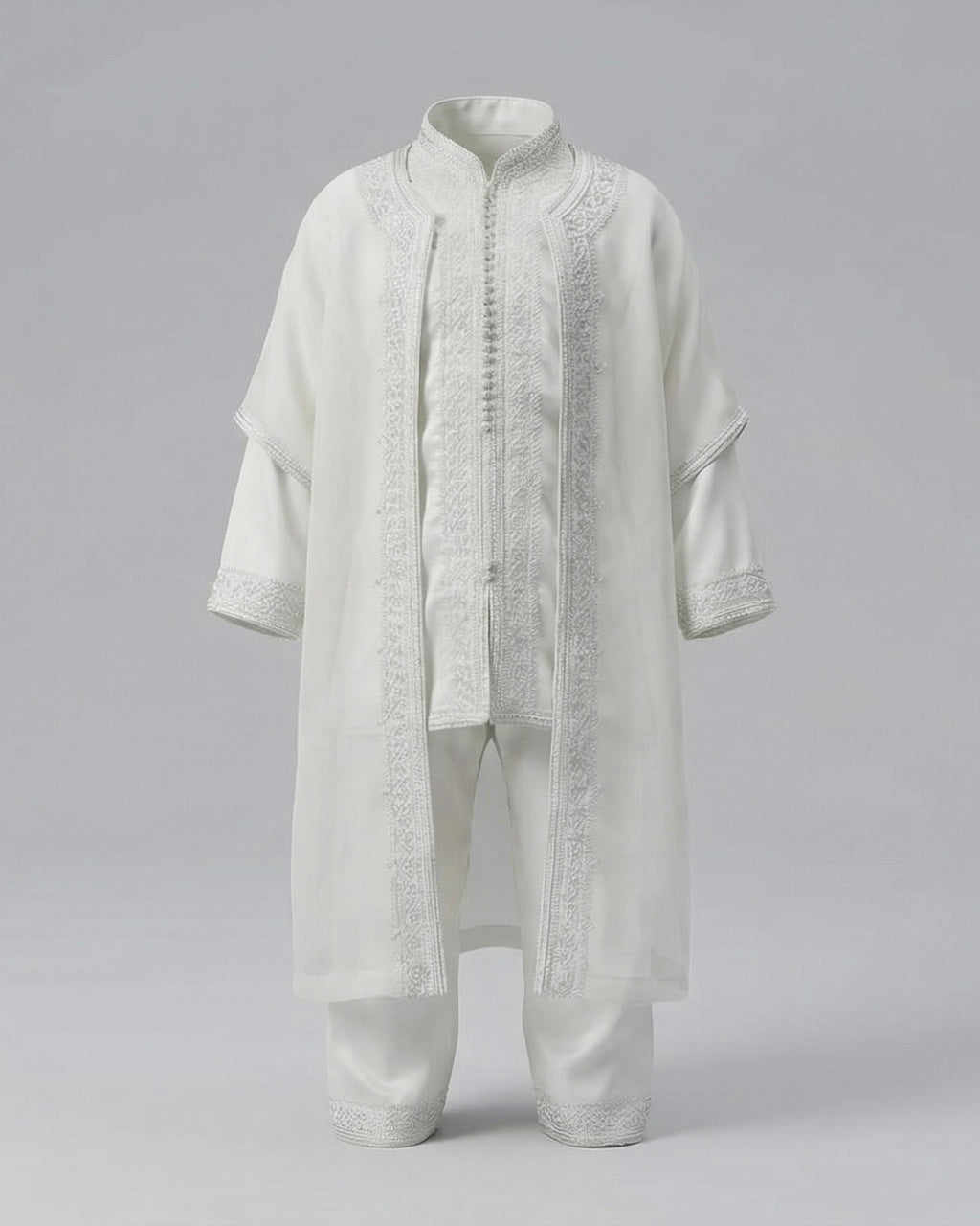 Jabador Enfant Suhayl 3 Pièces Blanc