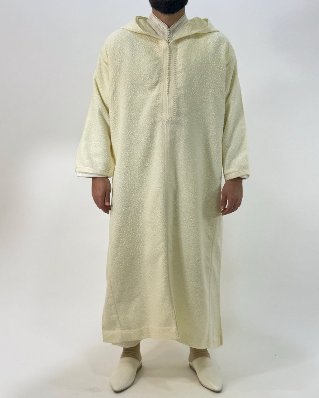 JELLABA Ouazania Blanche