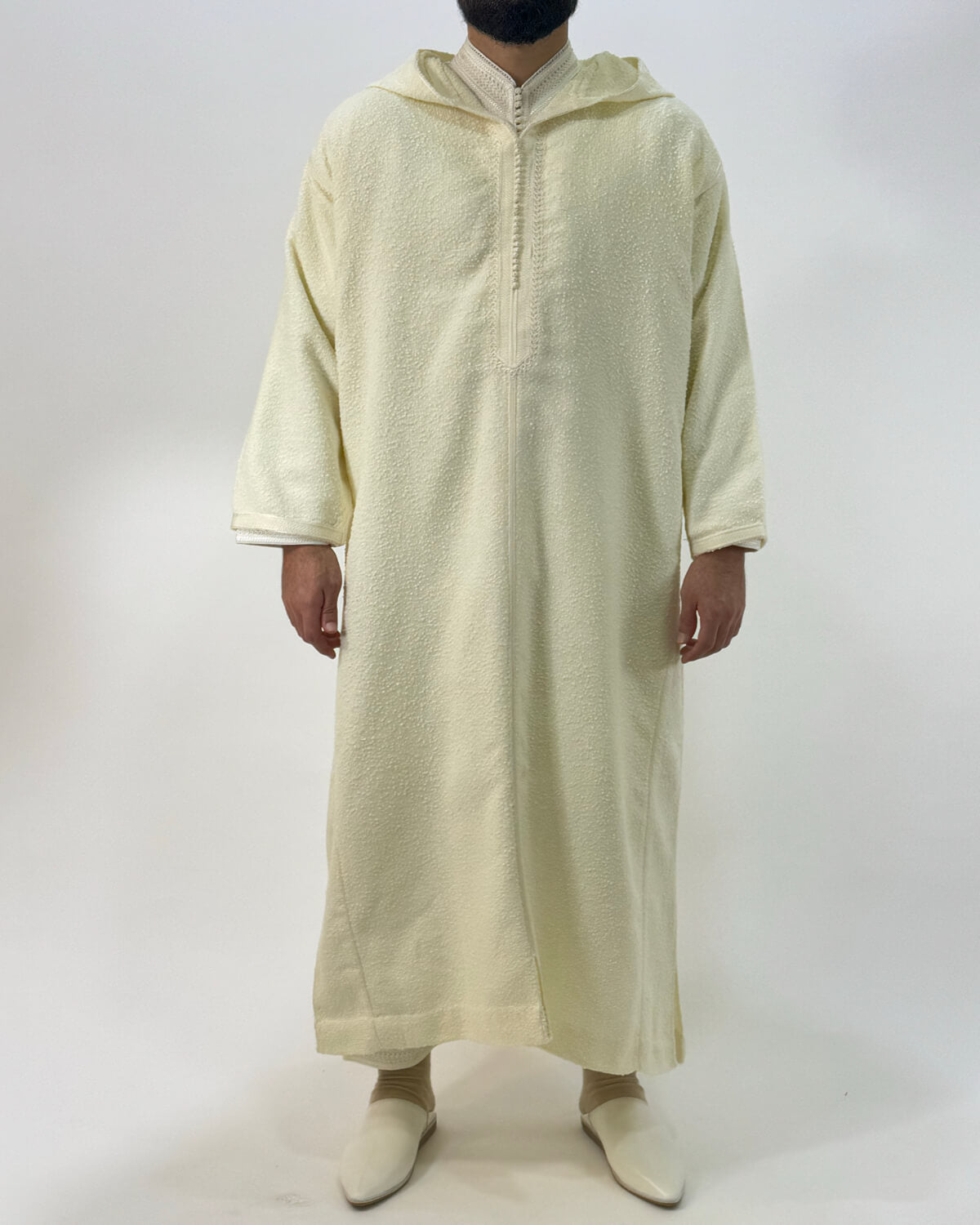 JELLABA Ouazania Blanche