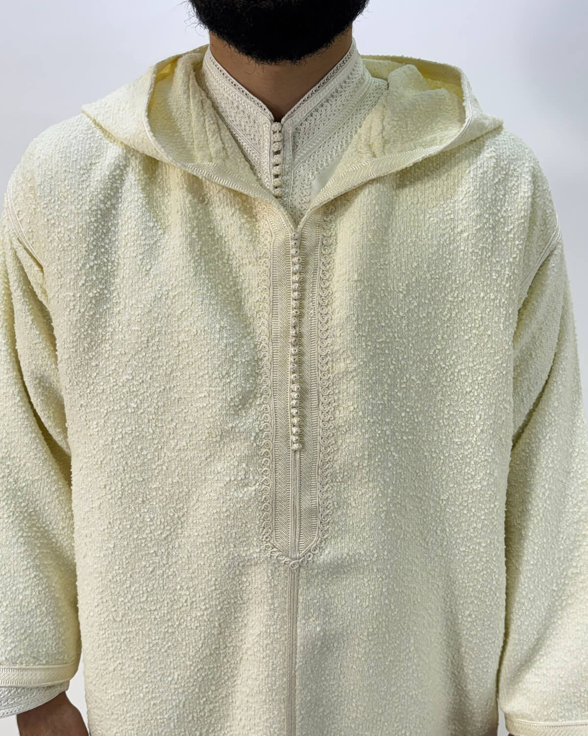 JELLABA Ouazania Blanche