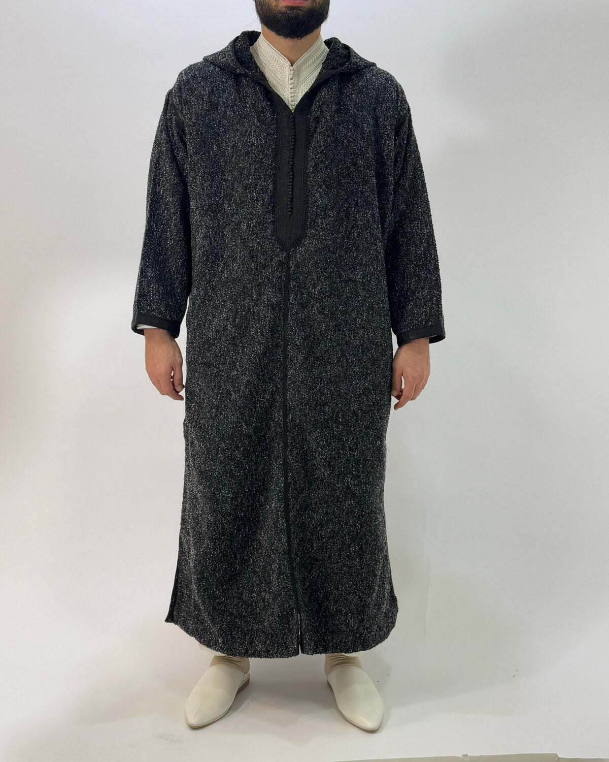 JELLABA Wazania / Ouazania Noire