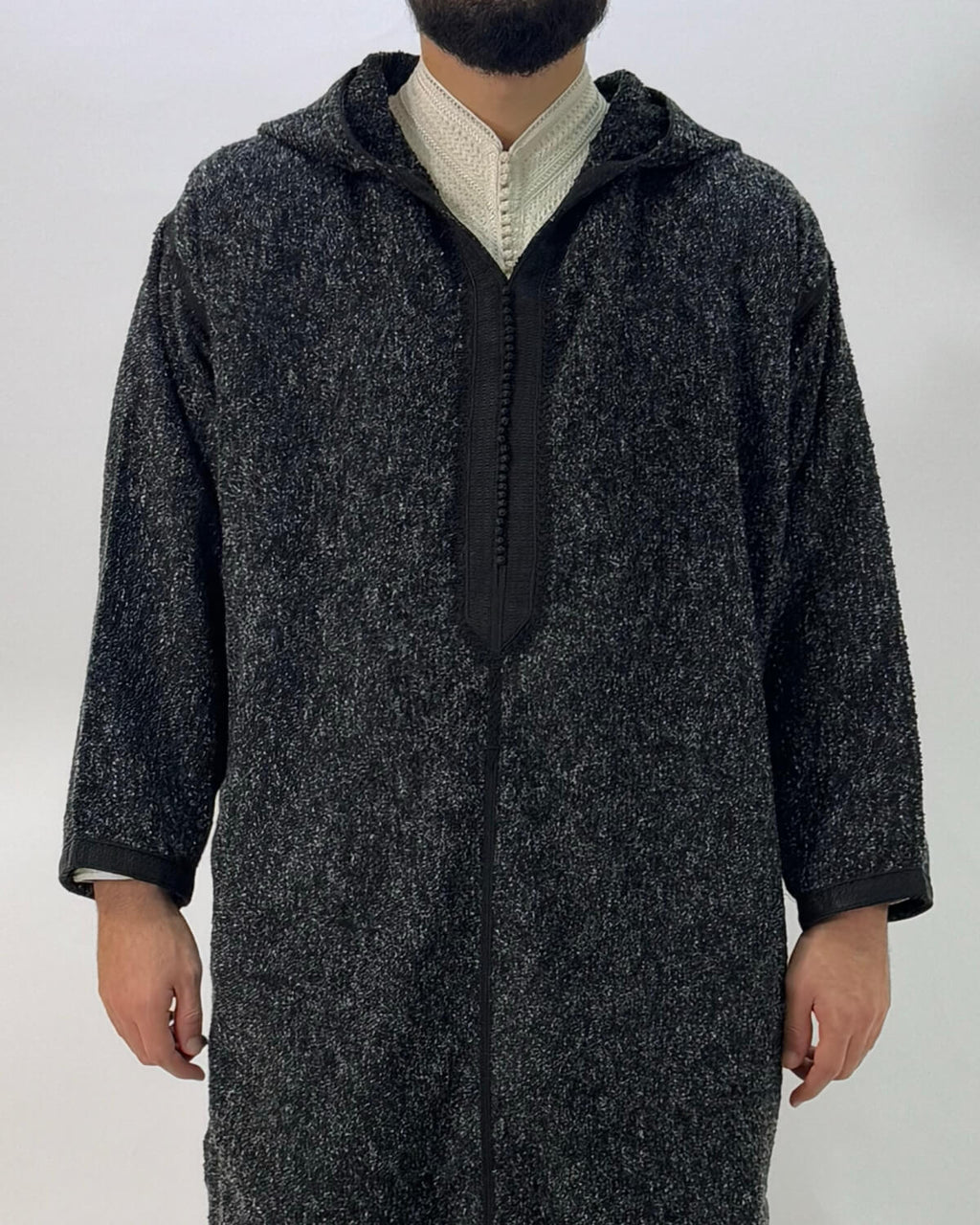 JELLABA Wazania / Ouazania Noire