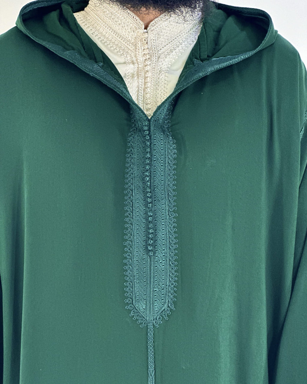 Jellaba Khalil Verte