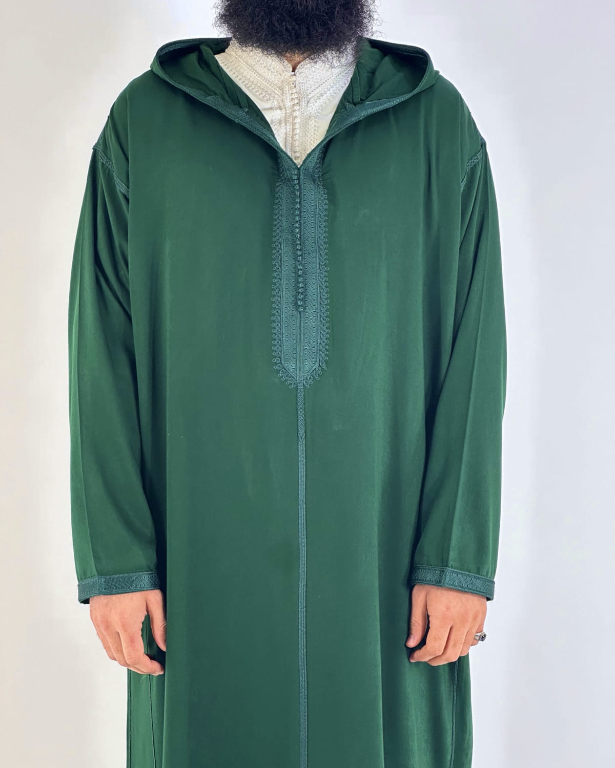 Jellaba Khalil Verte