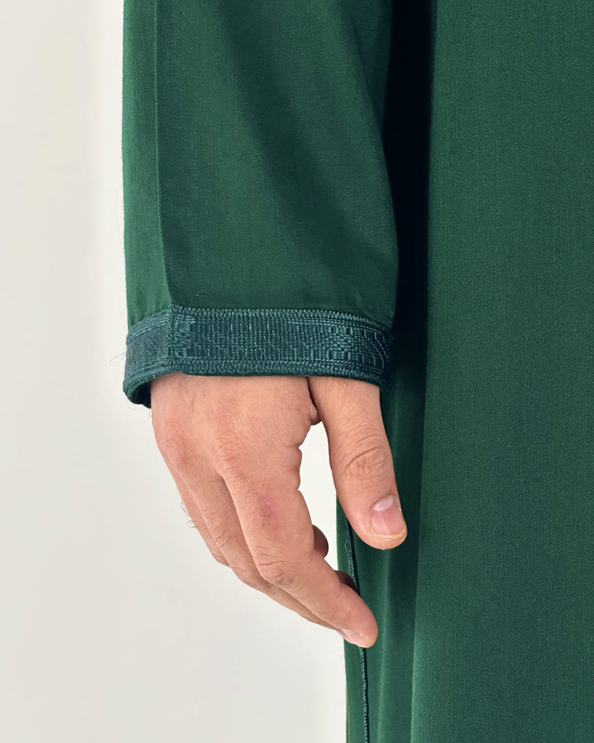 Jellaba Khalil Verte