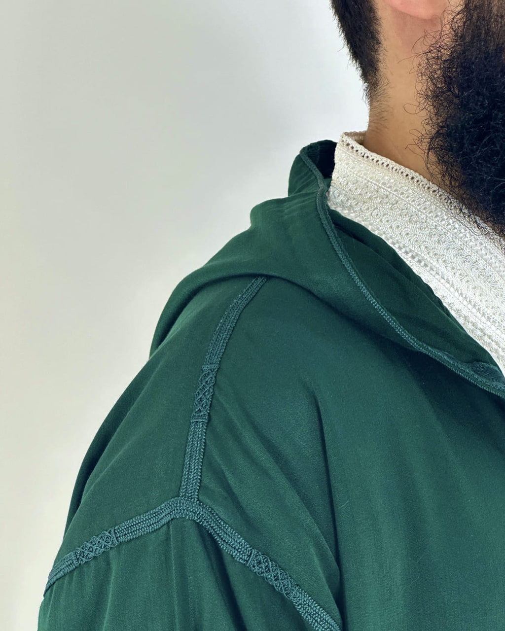 Jellaba Khalil Verte