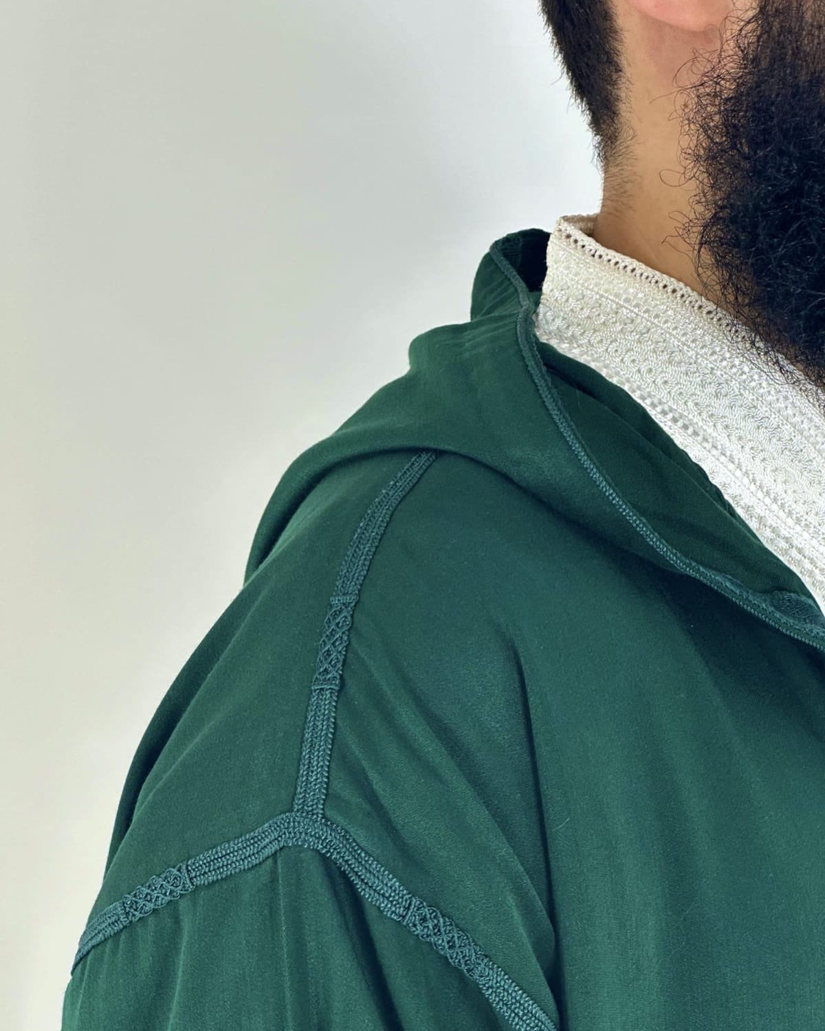 Jellaba Khalil Verte