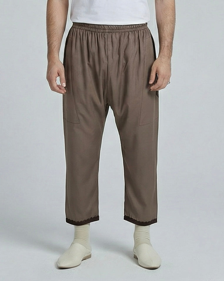 Pantalon Othman Marron