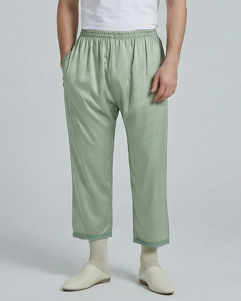 Pantalon Othman Vert Pastel