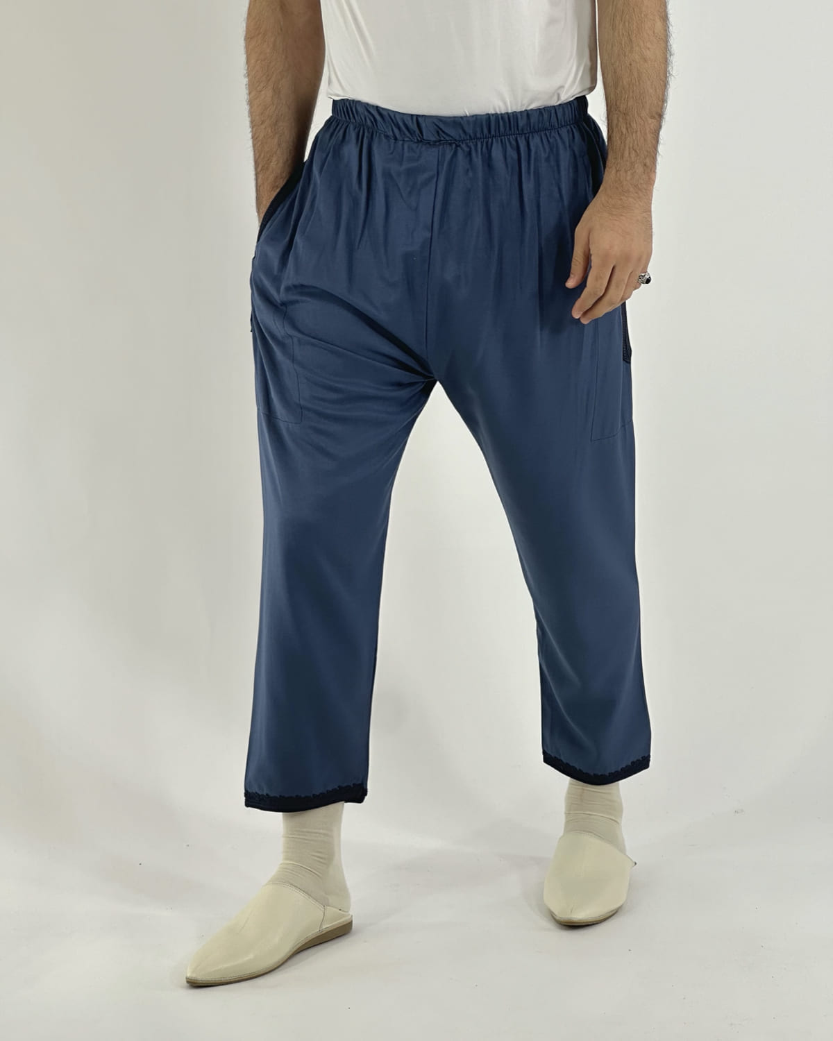 Pantalon Othman Bleu